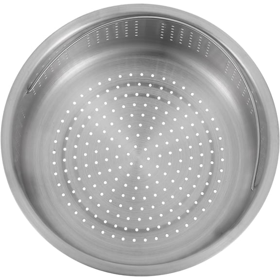 Electric Steamer Insert for Rice and Vegetables Stainless Steel Cooking Basket with Handle Multi-function Steaming Accessory for Electric Cookers