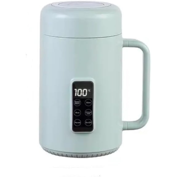 Electric Stew Pot Kettle Slow Cooker 1l Large Capacity Multi-functional Rice Cooker Portable Electric Kettle for Travel Dormitory 500W Food Steamer Noodles Pasta Heater Hotpot(wwx)