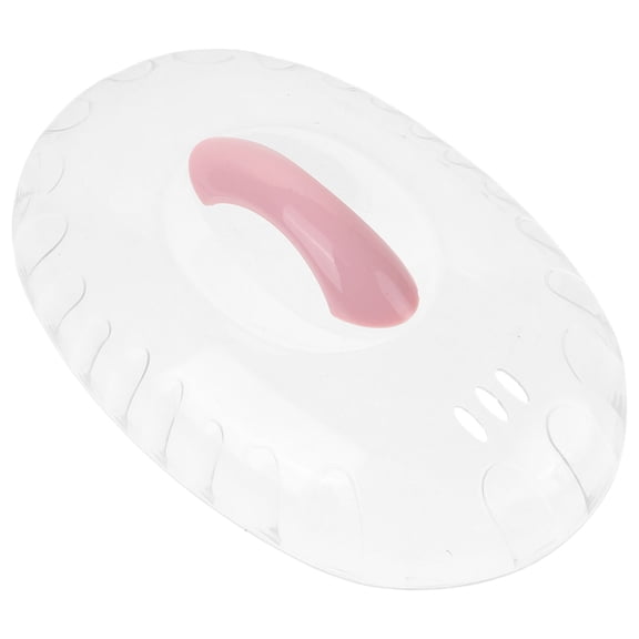 Transparent Plastic Lid for Electric Stewpot with Vent Hole Prevents Overflow and Evaporation 1.6L