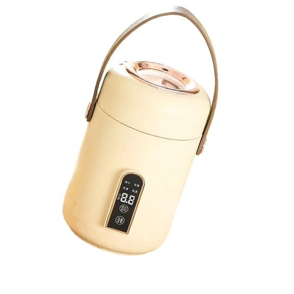 7829 Electric Stew Pot Light Weight Portable Soup Insulation Bucket Easy to Use