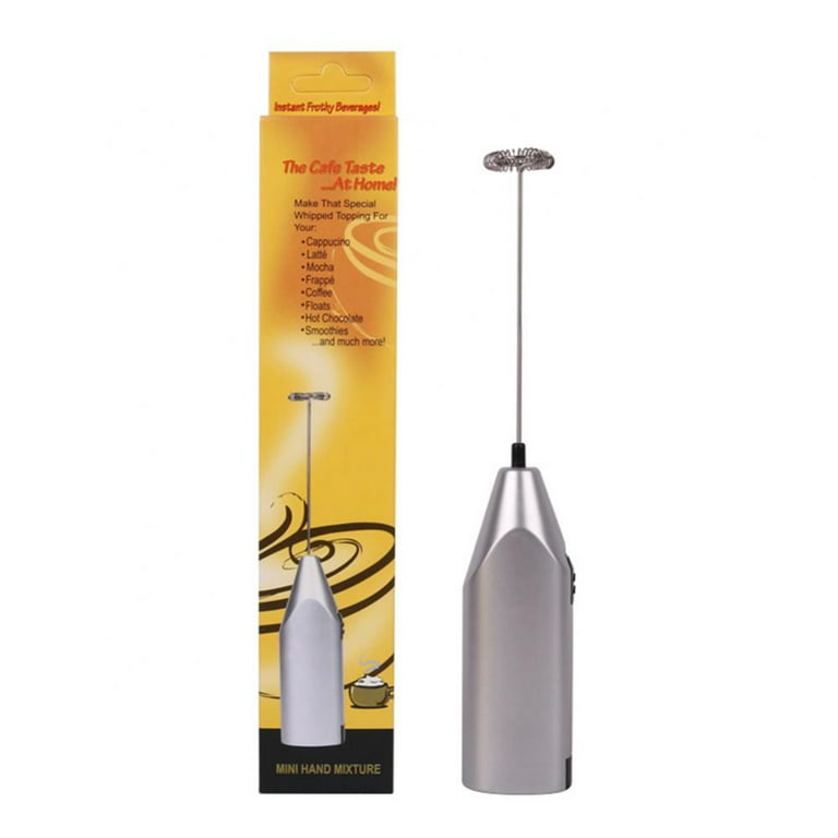 Mini Electric Battery Powered Whisk Coffee Milk Mixer Stirrer