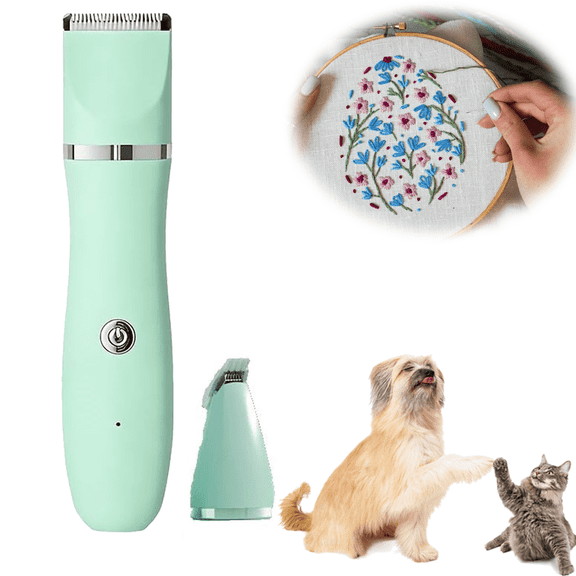 Electric Stitch Eraser for Embroidery - Rechargeable Stitch Remover Tool, Professional Seam Ripper Stitch Remover for Embroidery Tools , Upgrade Pet Micro Precision Trimmer,Electric Seam Ripper(A)