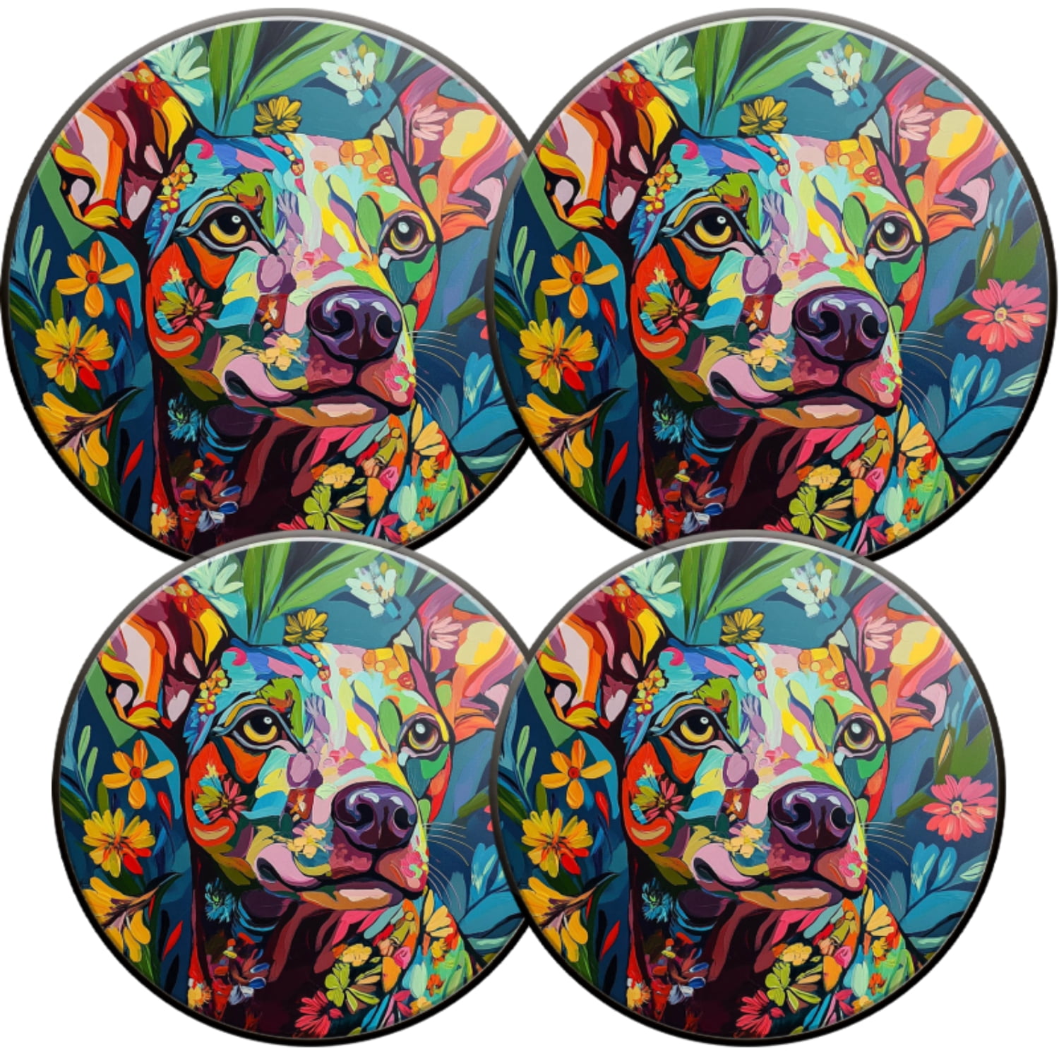 Electric Stove Burner Covers,4 Pcs Round Gas Burner Cover,8 and 10 Inch ...