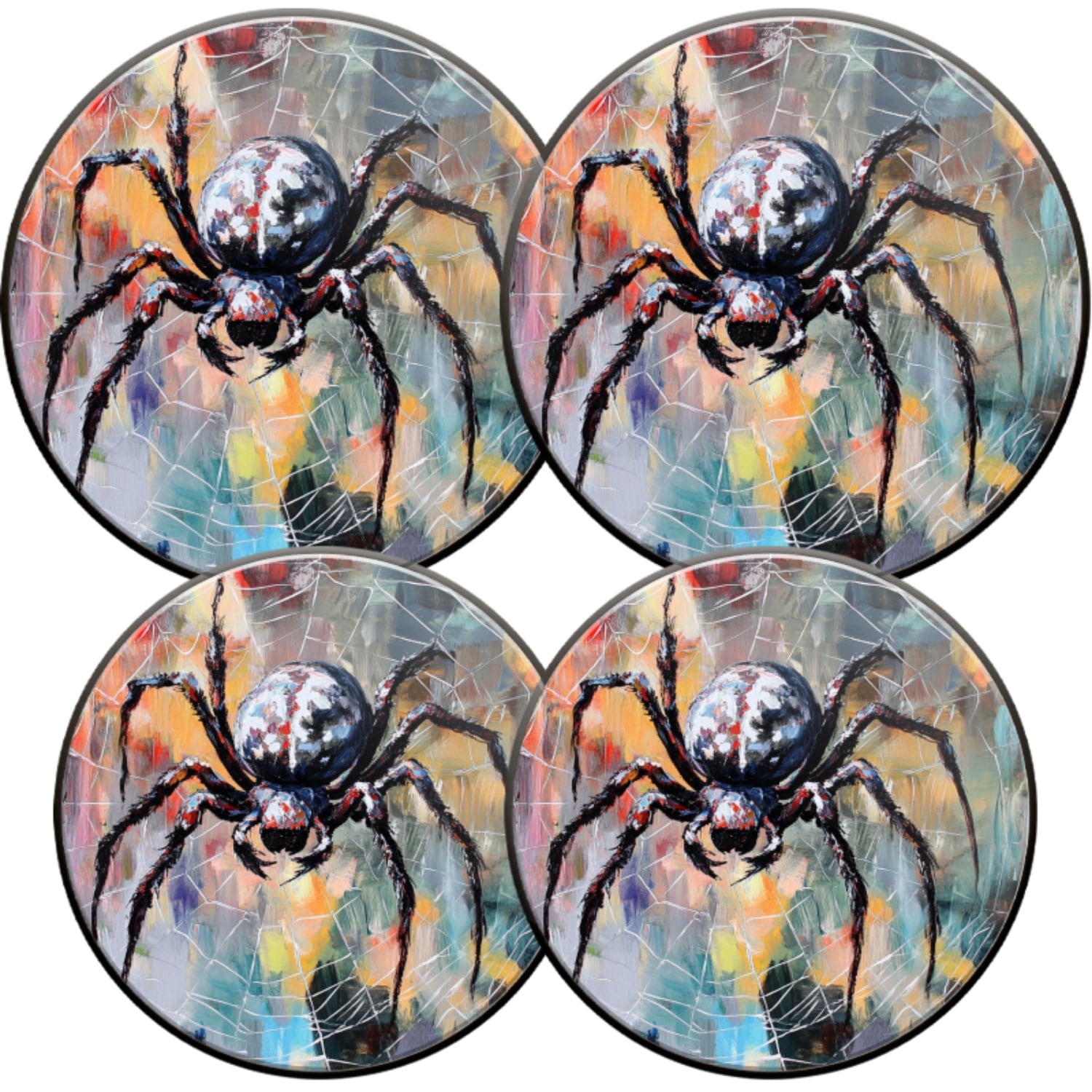 Electric Stove Burner Covers,4 Pcs Round Gas Burner Cover,8 and 10 Inch ...