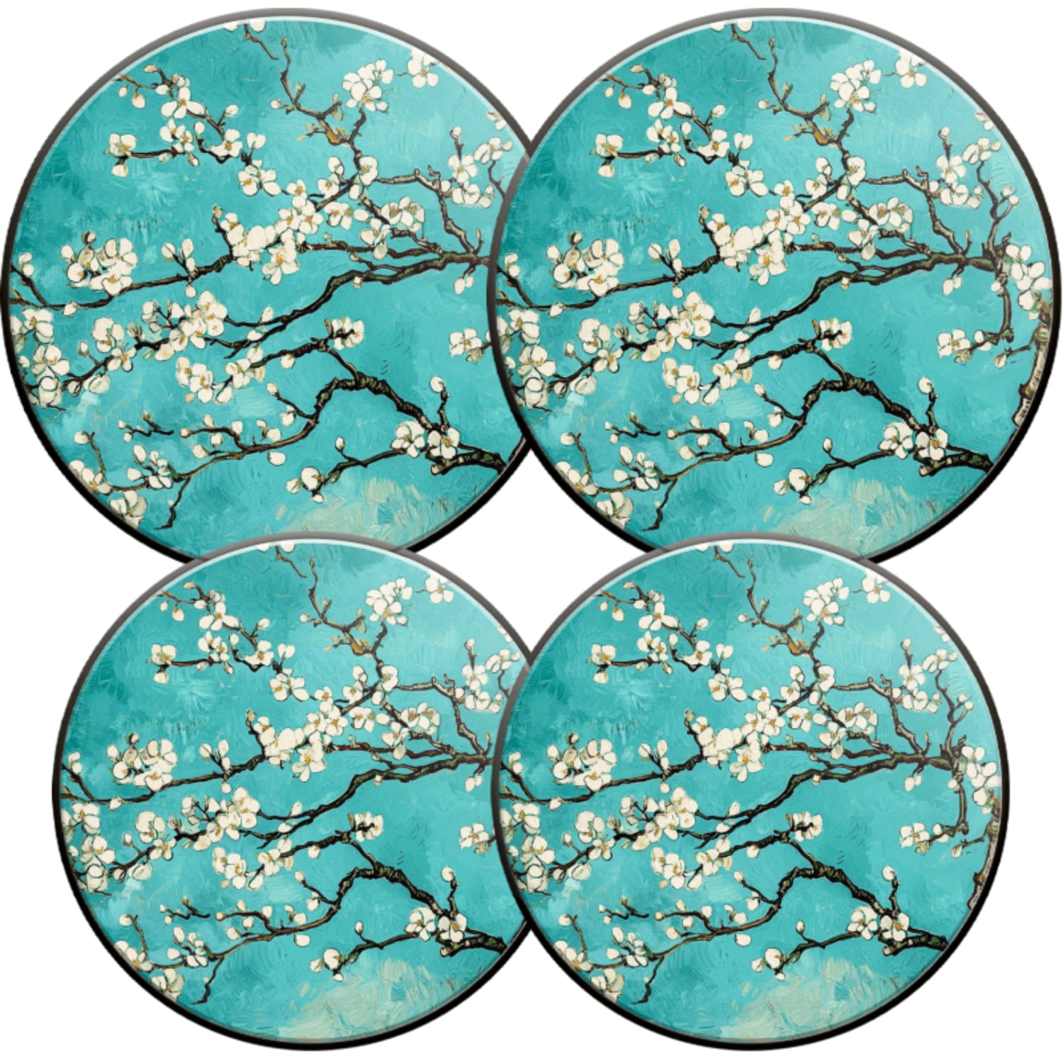 Electric Stove Burner Covers,4 Pcs Round Gas Burner Cover,8 and 10 Inch ...