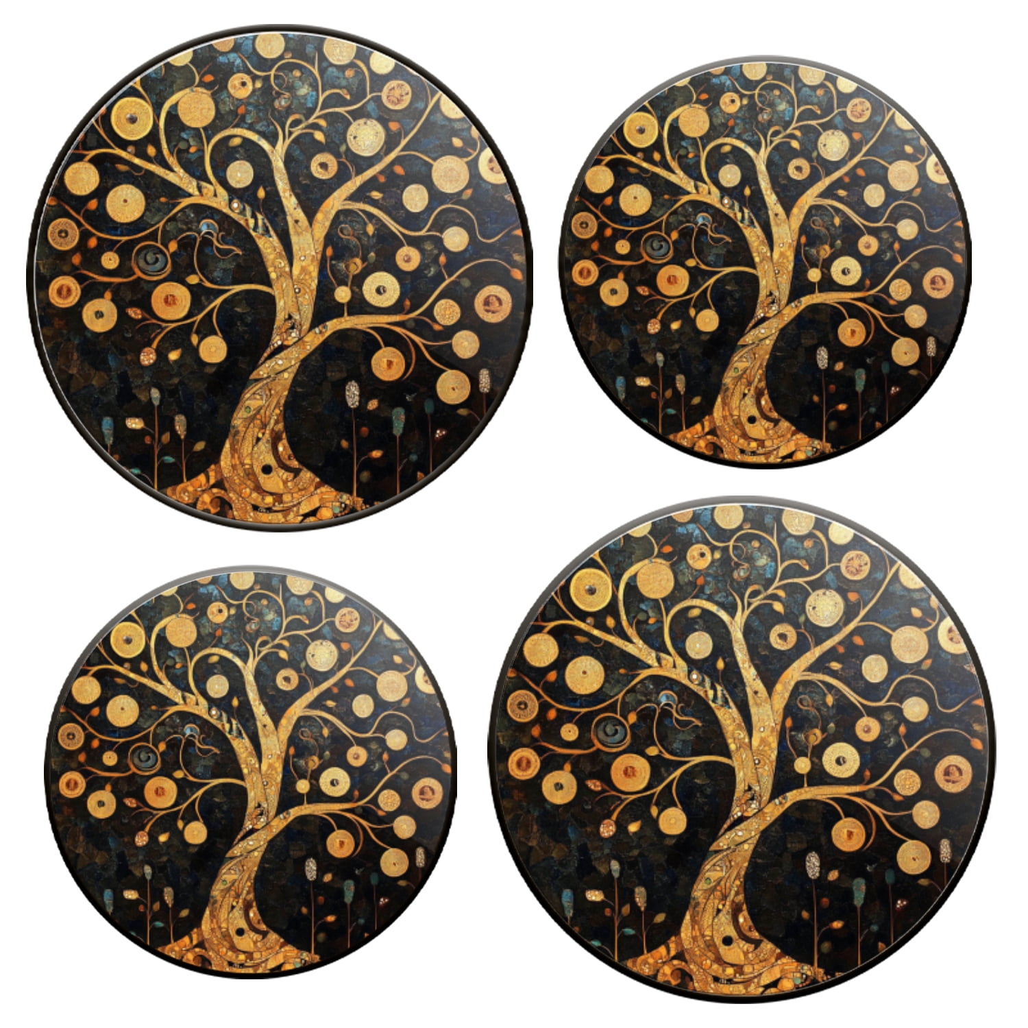 Electric Stove Burner Covers Set of 4 for Range Accessories, Celestial ...