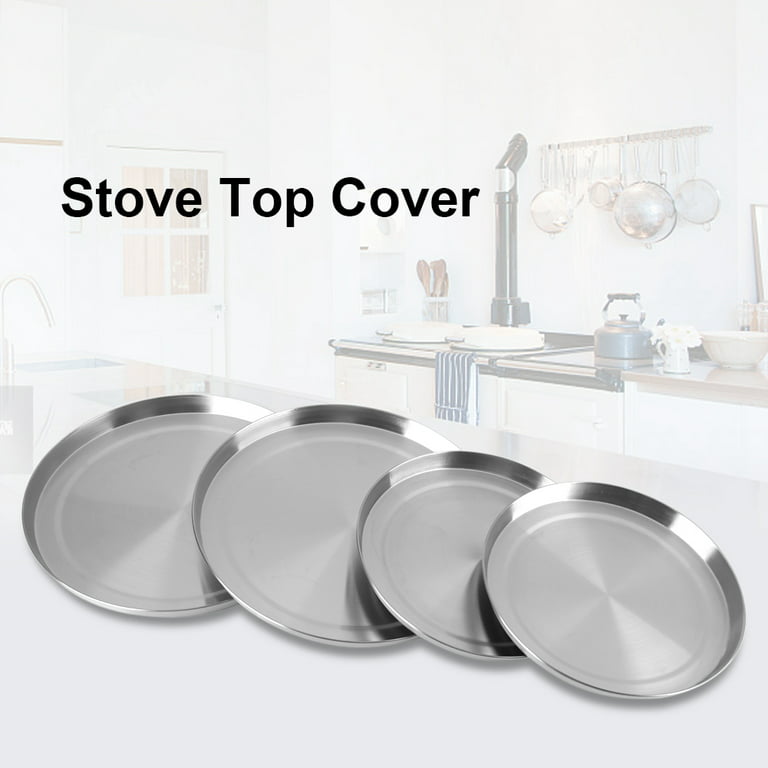 Electric Stove Burner Covers Stainless Steel Kitchen Stove Top Round Burner  Covers Stove Top Burner Covers