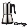 Electric Stove Espresso Maker Moka Pot 6Cups Percolator Coffee Pot
