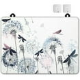thumbnail image 1 of Electric Stove Top Cover Protector \u2013Christmas Kitchen Decor Dandelion Dragonfly Glass Flat Top Stove Mat Oven Induction Cooktop Mat for Ceramic Countertop Mats Heat-Resistant Dish Drying Mat, 1 of 6