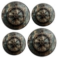 thumbnail image 1 of Electric Stove Top Covers Set of 4 for Range Accessories, Old Rudder Fastened To Wooden Wall Gas Stove Top Covers for Expanding Counter Space Stovetop Decor, 1 of 2