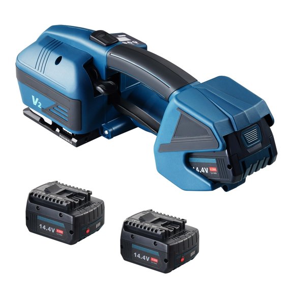 Electric Strapping Machine Portable Battery Powered Automatic Banding Tool For 0.35"-0.63" PP PET Straps Packaging Box ,Efficient Operation