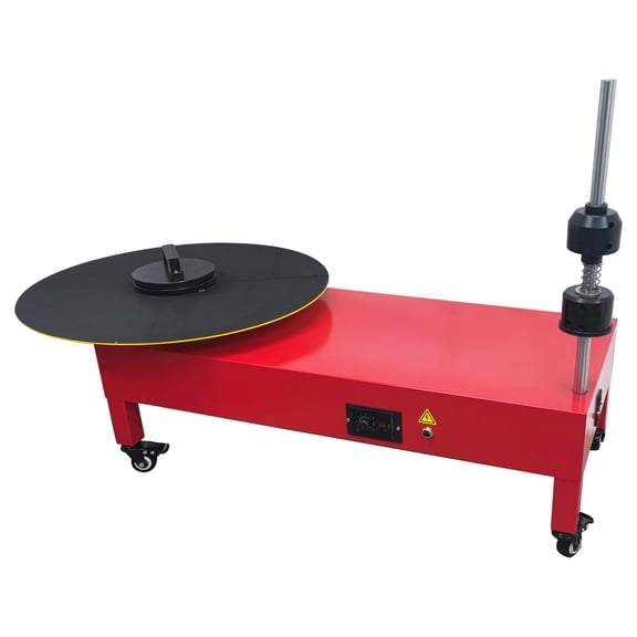 Electric Stretch Film Wrapping Machine 110V Adjustable Speed Turntable Wrapping Machine