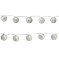 thumbnail image 1 of Electric String Lights with 10 Nylon Lanterns (Silver), 1 of 11