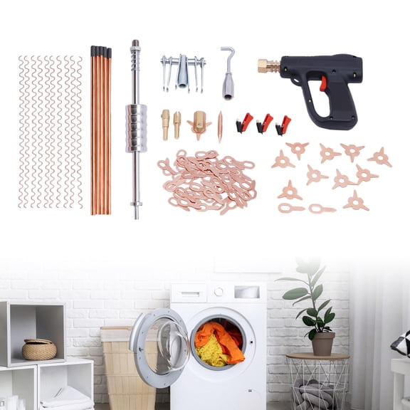 Electric Stud Welder Gun Dent Puller Welding Kit Car Spot Repair Machine Hammer