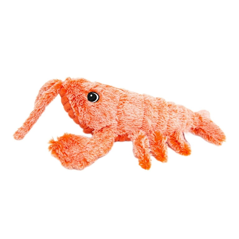 Electric Stuffed Toy Moving Lobster Wiggle Jumping Dog 