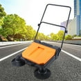 thumbnail image 1 of Electric Sweeping Brush, 26 Inch Industrial Manual Push Sweeper Walk-in Floor Sweeper for Backyard Road Home Construction Site Office, 1 of 7