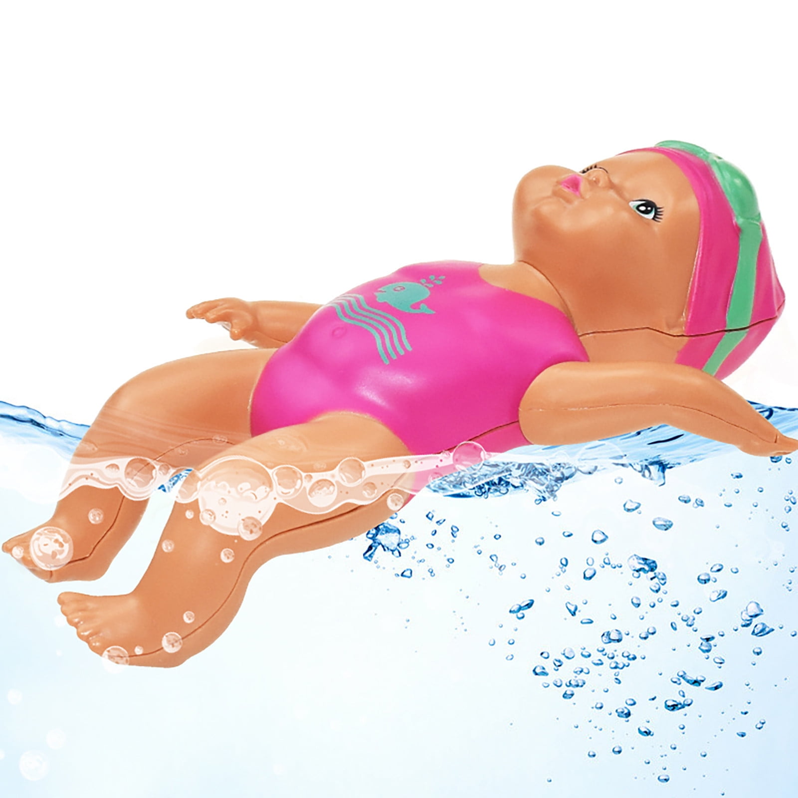 Electric Swimming Doll, Water Baby Doll Waterproof Electric Doll, Art
