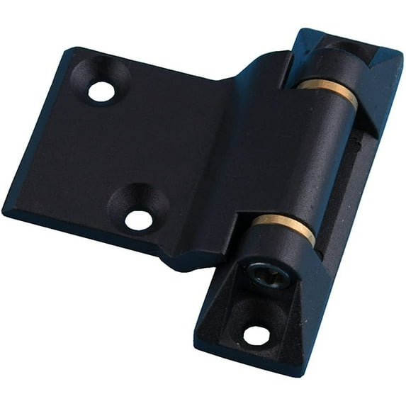 Electric Switchgear Box Door Hinge Heavy-duty Distribution Cabinet Hinge Zinc Alloy Black Door Hinges Easy to Install