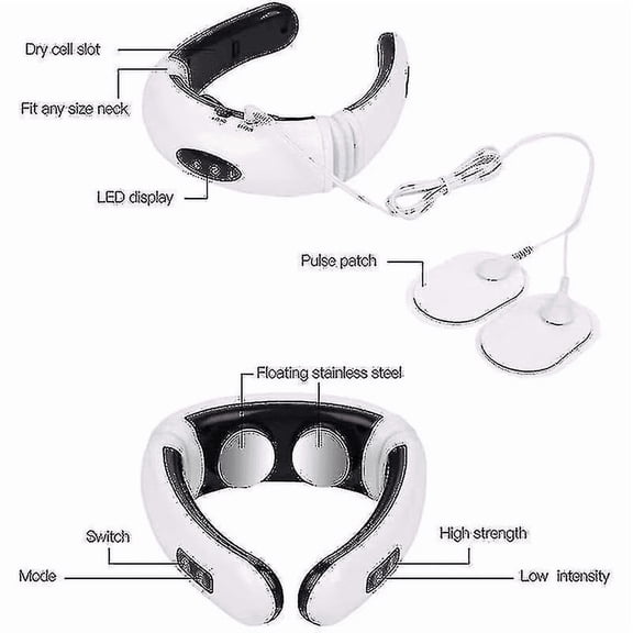 Electric TENS Pulse Neck Shoulder Massager, CNV