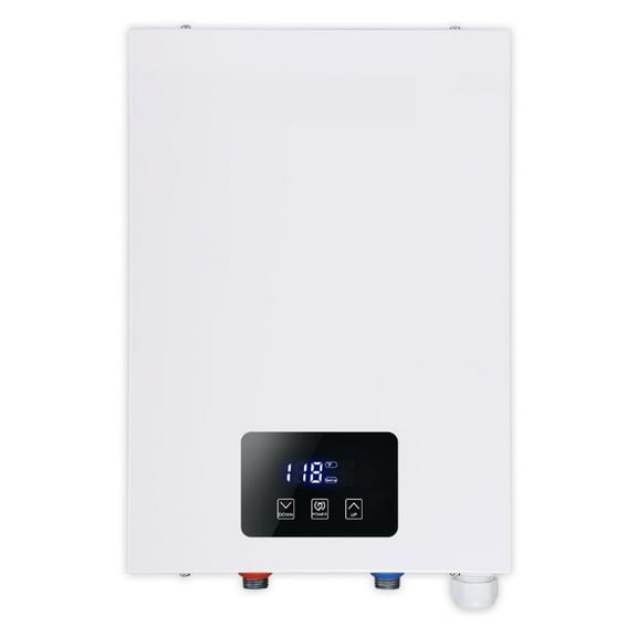 Electric Tankless Water Heater,14KW On Demand Water Heater Electric , Point Of Use Instant Hot Water Heater ,Safety Protections