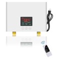 Electric Tankless Water Heater 3000W With Remote And LED Display