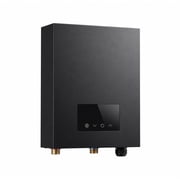 Electric Tankless Water Heater Stainless Steel Enclosure on Demand Instant Hot Water Digital power; 14KW