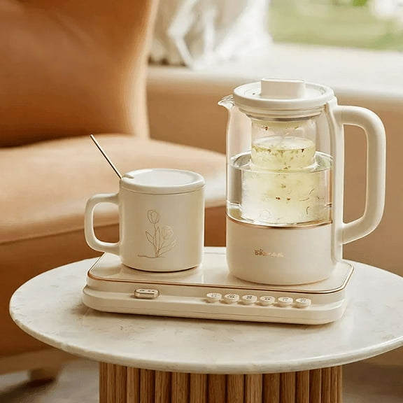 Electric Tea Kettle Set -YSH-D08Q2 Cream color