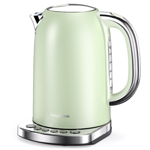 Longdeem 1.7L Electric Tea Kettle with Auto Shut, Quick Boiling