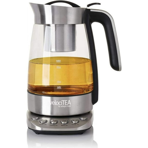 Electric Tea Maker With Variable-Temperature Settings and Keep-Warm Feature