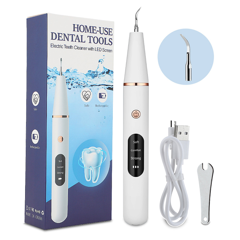 Electric Teeth Cleaner Ultrasonic Dental Calculus Stain Remover Oral