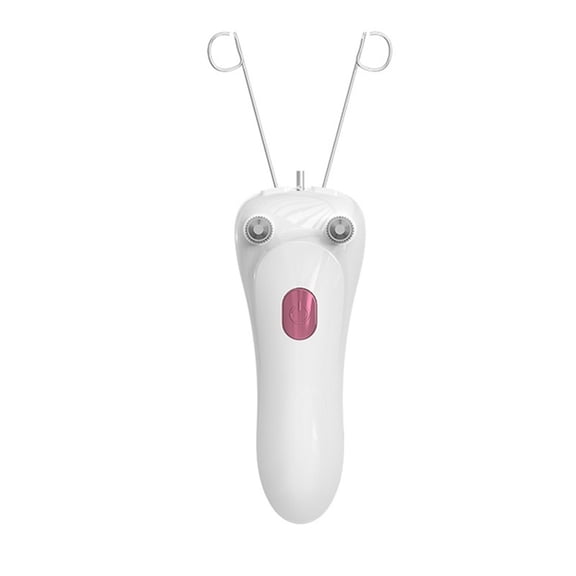 Electric Threading Hair Remover For Face & Body, Portable Coil Epilator For Upper Lip Chin Arms Armpit, Battery Operated Physical Hair Removal Tool