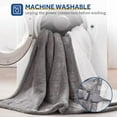 thumbnail image 1 of Electric Throw Blanket, Flannel Heated Throw with 6 Heating Levels & 2-10 Hours Auto Shut Off, Fast Heating & Machine Washable, 50x60 Inch, 1 of 5