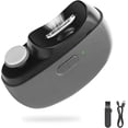 thumbnail image 1 of Electric Toenail Clippers for Seniors, Rechargeable Nail Trimmer with LED Light, Automatic Nail Cutter & File with Nail Dust Collector, Safe Grooming Kit for Thick Toenails & Fingernails, Black, 1 of 7