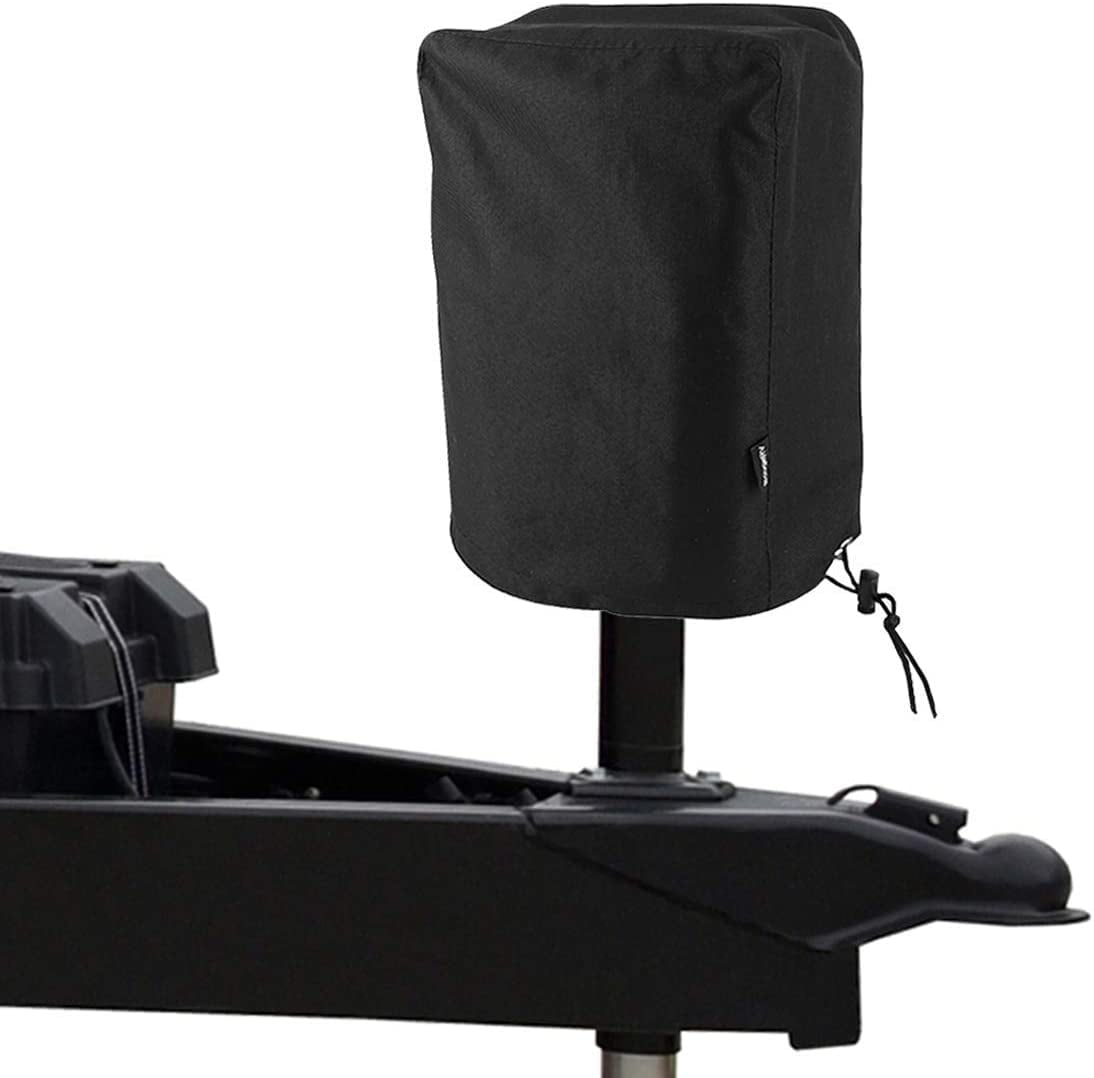 Electric Tongue Jack Cover, BougeRV 600D Universal Trailer RV Electric Tongue Jack Protective Cover (Size 14H x 5W x 10D)