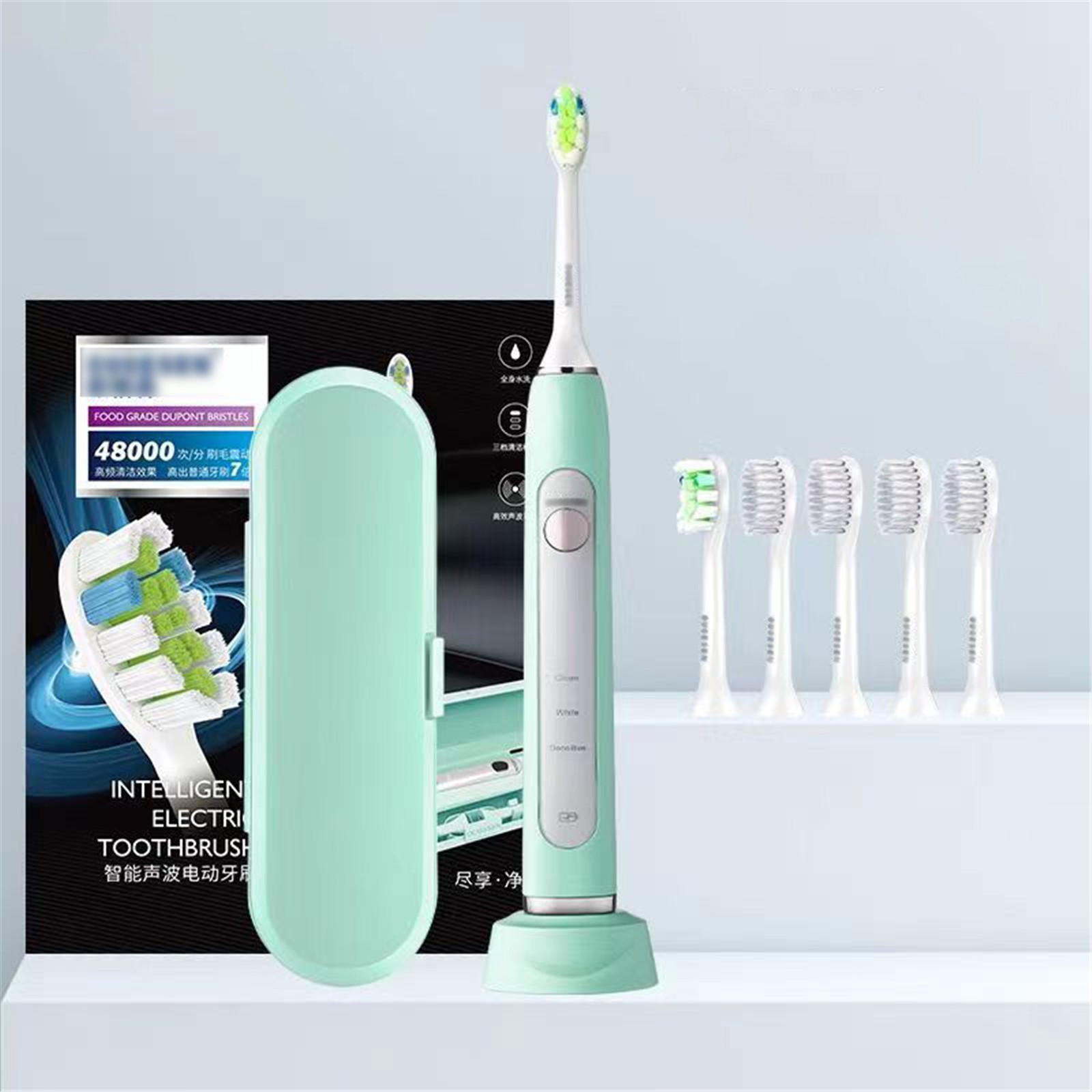 Electric Toothbrush, 9600 Electric Toothbrush Toothbrush with 3