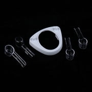 Electric Toothbrush Brush Head Base Stand with 4Pcs dustproof Cover For Oral B