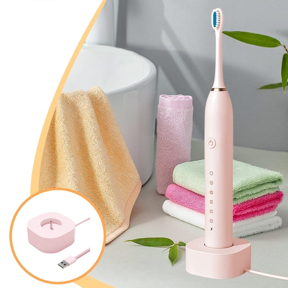 Electric Toothbrush Charging Base | Fast Charger with Direct Plug | No Heat Safe Charging Station for Home or Travel | Compatible with Electric Toothbrushes