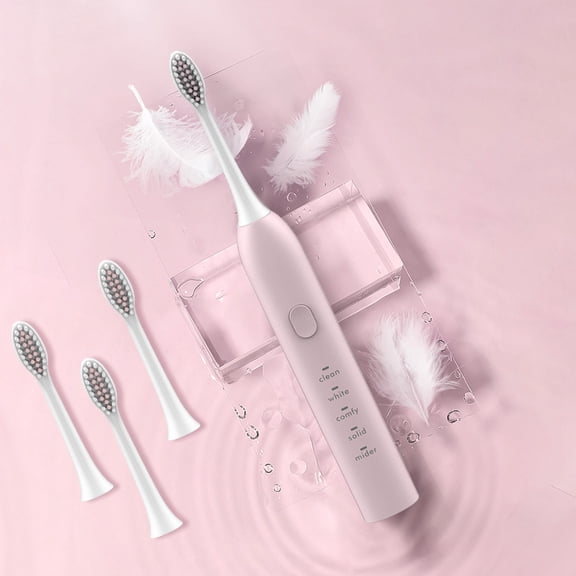 Electric Toothbrush High Frequency 32000RPM Sonic Cleaning Brush, 6 Mode Rechargeable USB Tooth Cleaner, Deep Plaque Removal Whitening Dental Care Tool for Home Travel Office Use