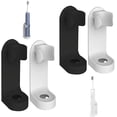 thumbnail image 1 of Electric Toothbrush Holder,4 Pieces Wall-Mounted Electric Toothbrush Holder, Self-Adhesive Electric Toothbrush Holder, For Bathroom And Kitchen Hygiene, 1 of 5