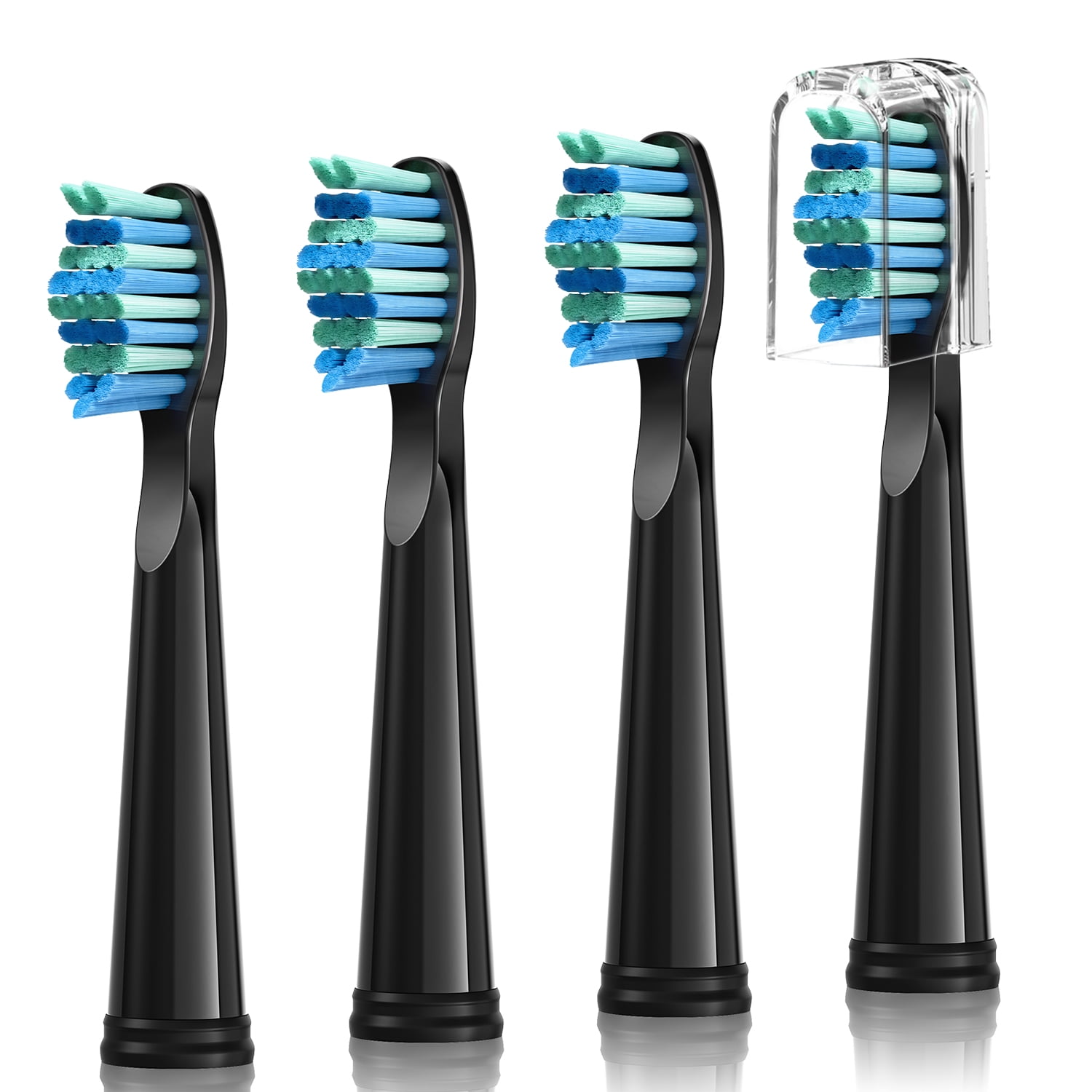 Replacement Toothbrush Heads For Fairywill - 6-Pack, Compatible With FW-D1/D3/D7/D8, 507/508/551 & More