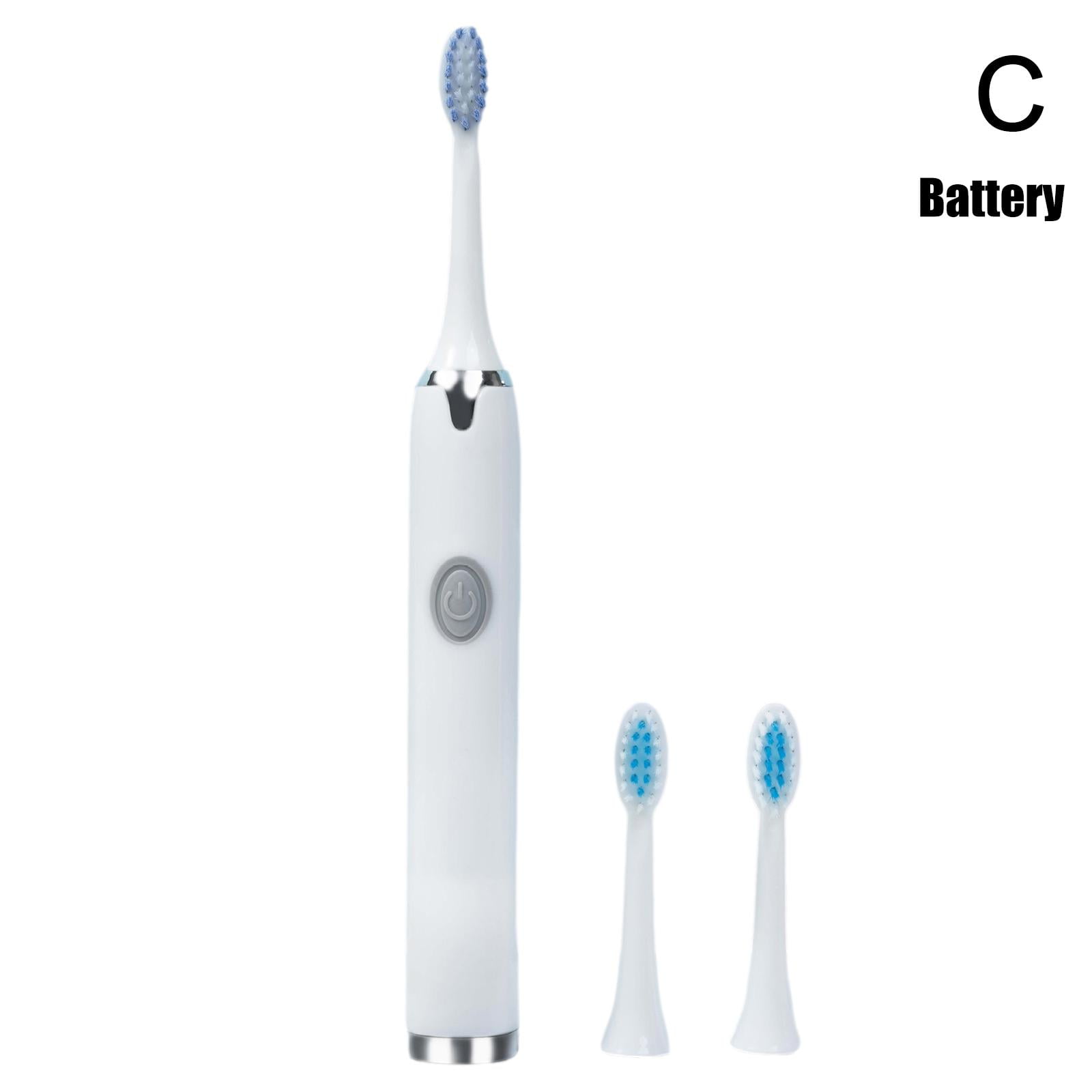 Electric Toothbrush Sonic Whitening 5 Mode USB Rechargeable 8 Brush
