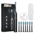 thumbnail image 1 of Electric Toothbrush,Toothbrush- Toothbrush With 8 Brush Heads With Travel Case- 6 Cleaning Modes- IPX7 Water Proofing-Newly Upgraded Toothbrush- Longer, 1 of 9