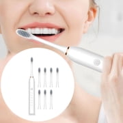 Whitening Electric Toothbrush for Adults, Rechargeable Toothbrush with 8 Brush Heads, 5 Modes & Smart Timer, Deep Clean,One Fast Charge