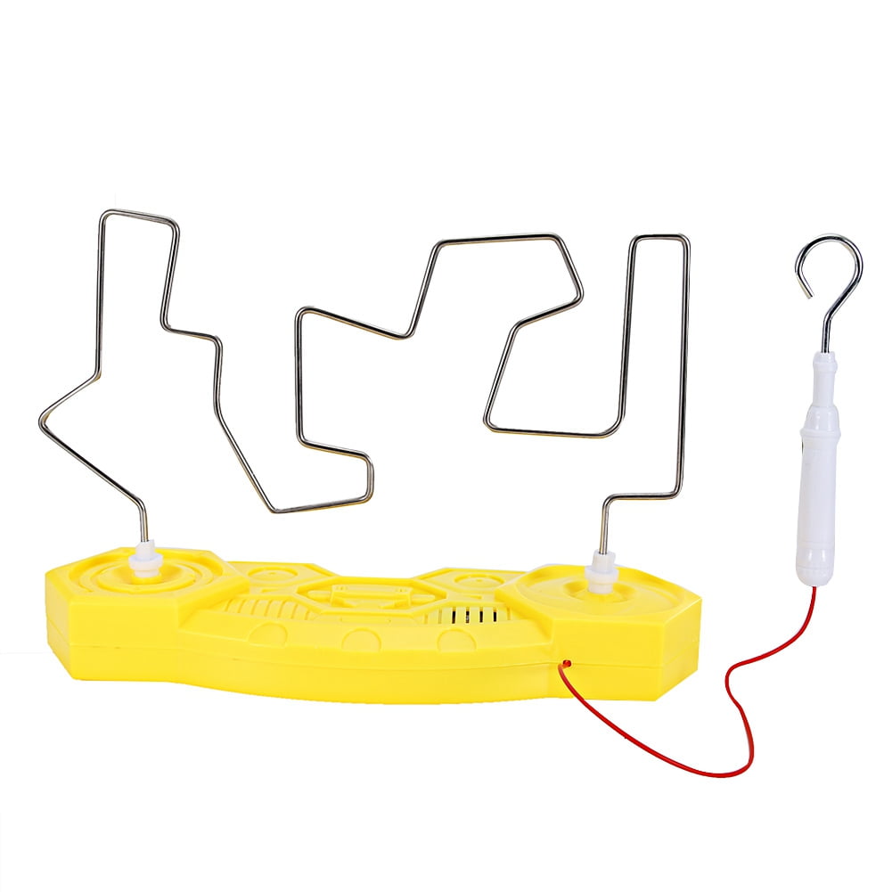 Electric Touch Maze Game, Bright Color Collision Electric Shock Toy For Kindergarten