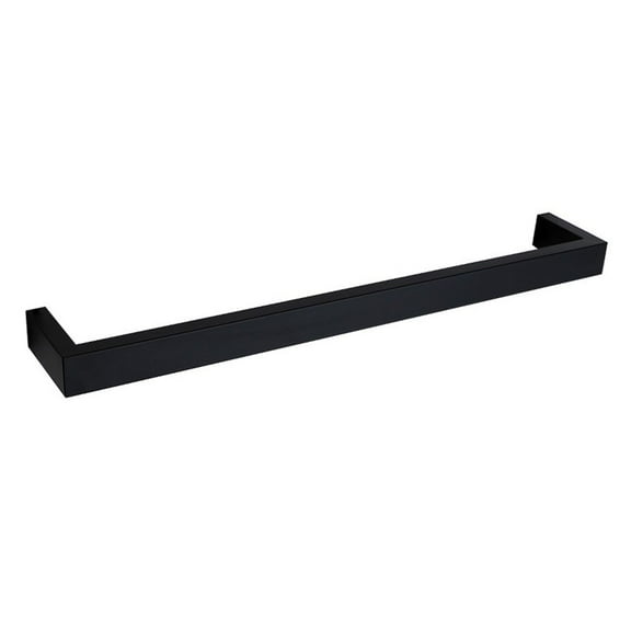 Electric Towel Rail Warmer 1 Bar Radiator Stand Wall Mount Bathroom Heated Rack Black