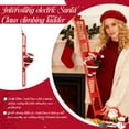 thumbnail image 1 of Electric Toy Decorative Climbing Ladder Christmas Ornaments 24 Inches, Plush Santa Claus Climbing Toy, Creative Xmas Decor for Holiday Home,red, 1 of 6