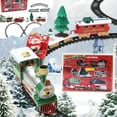thumbnail image 2 of Kandy Toys Classic Retro Large Battery Operated Train Set With Sounds & Lights 2 of 2