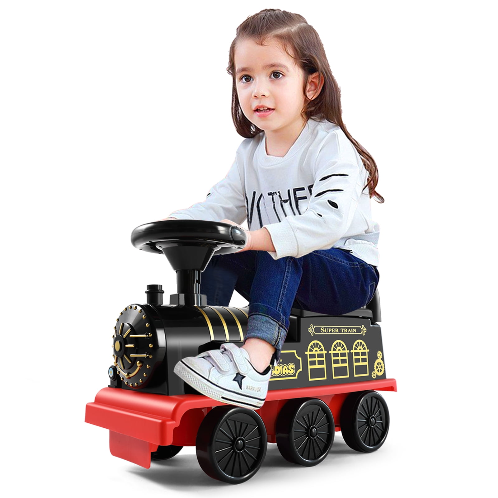 Fao schwarz ride on train extra track online