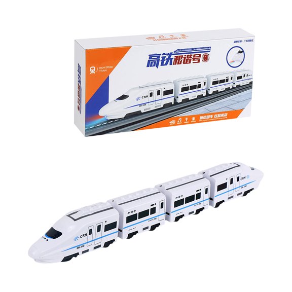 Electric Train Set for Student Magnetic High Speed Simulation Model Train Set for Ages 2+ Play and Hobby Toys Gift