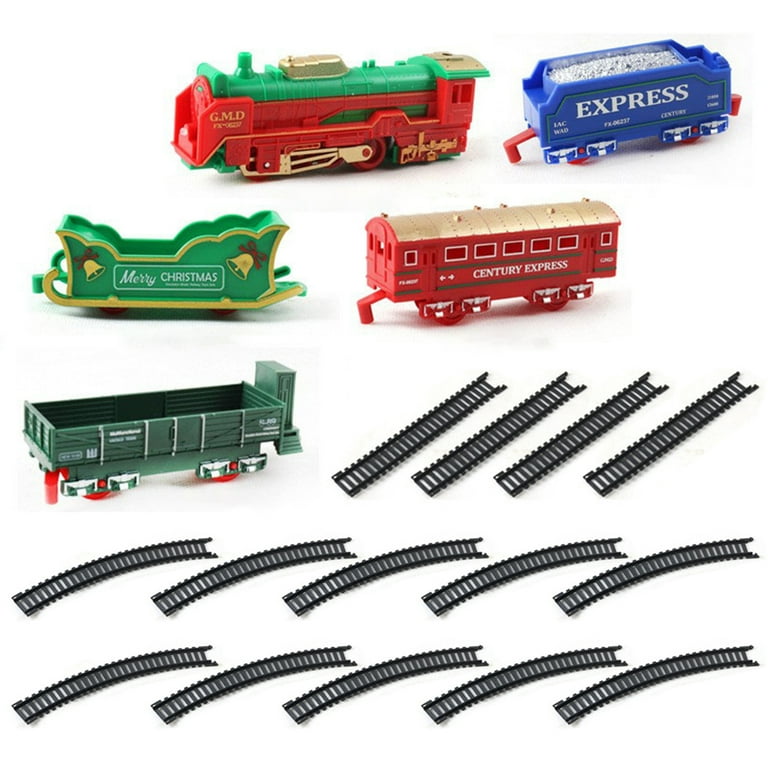 Electric Train Toy with Light and Sound - Trail Moving, Good